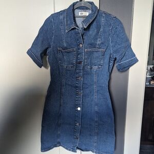 Zara TRF Denim Dress